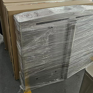 Wrap the gate with protective film
