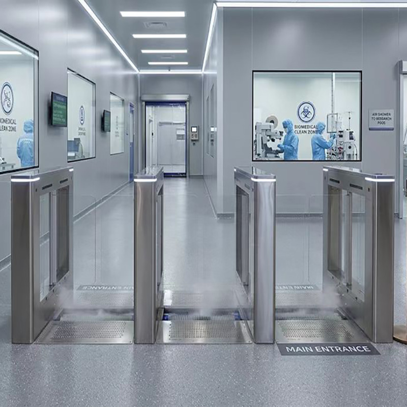 Food factroy wokshop seamless minimalist speed gate